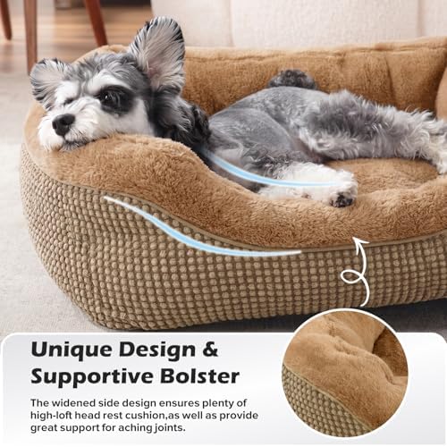INVENHO Large Dog Bed, Washable Orthopedic Warming Soft Sleeping Durable - Image 4
