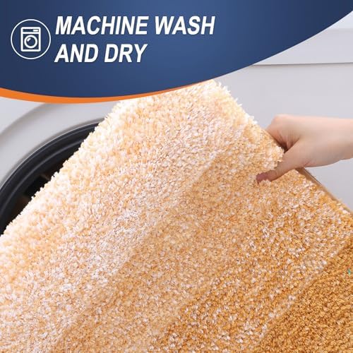 OLANLY Large Bathroom Rugs 44x32, Extra Soft Absorbent Microfiber Bath Rugs - Image 6