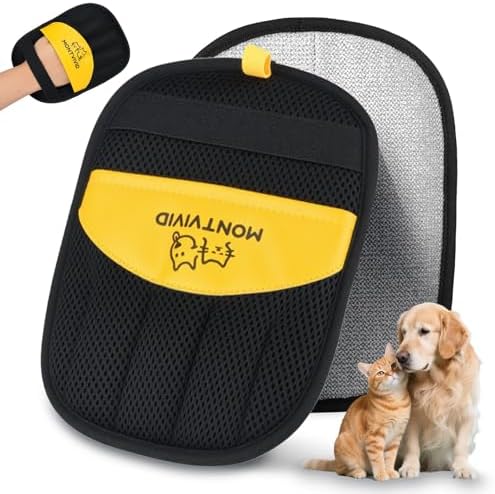 Pet Hair Removal Glove, Electrostatic Pet Hair Remover by Unknown