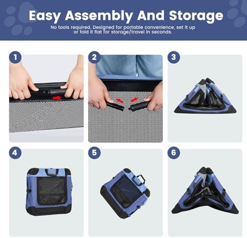 Gardner Pet Soft Collapsible Dog Crate - Image 6