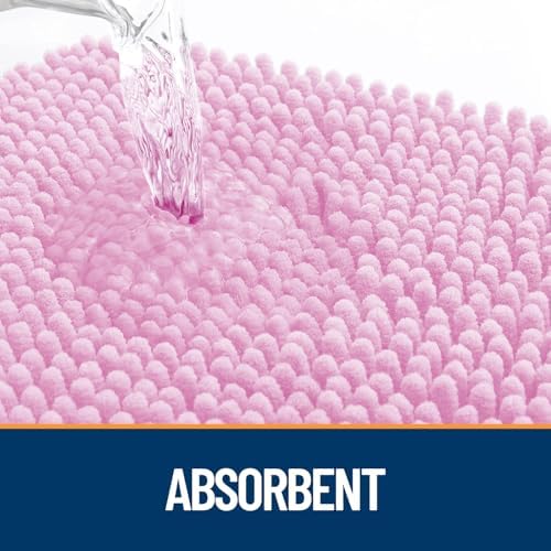 OLANLY Dog Door Mat for Muddy Paws 34x21, Super Absorbent Chenille Mud Mat - Image 3