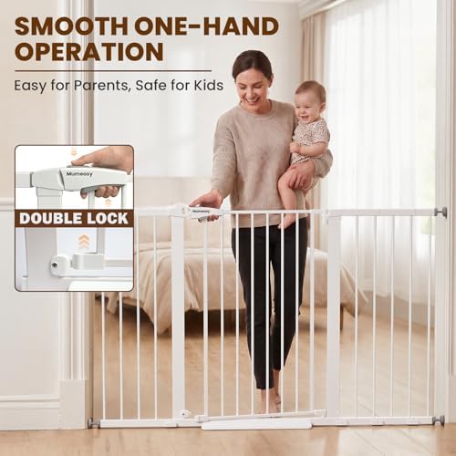 Mumeasy 36" Extra Tall Baby Gate - Image 5