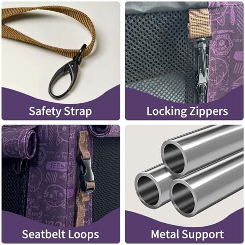 Extra Large Cat Carrier Soft Sided, Portable Small Dog Carrier - Image 4