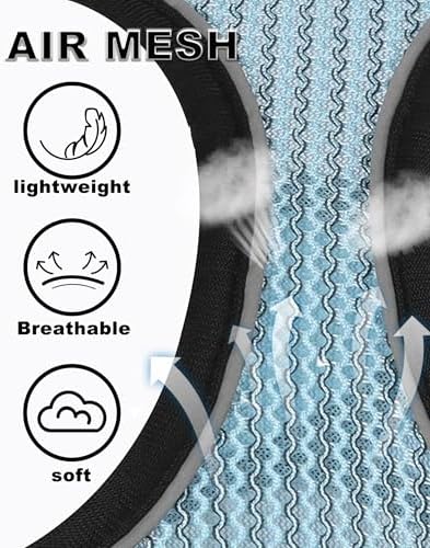 Dog Harness Small Sized and Leash Set, Step in Soft Light Puppy Vest, - Image 4