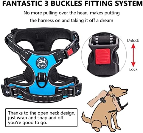 PoyPet No Pull Dog Harness Medium - Image 2