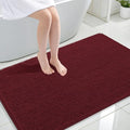 OLANLY Large Bathroom Rugs 47x32, Extra Soft Absorbent Chenille Bath Rugs by OLANLY