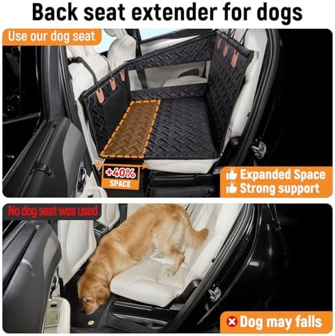 YJGF Large Dog Car Seat Large Size Dog, Pet Car Seat Cover - Image 2