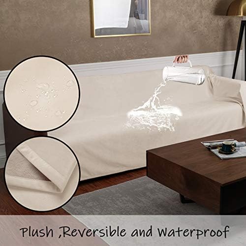 Ameritex Pet Bed Blanket Reversible 100% Waterproof Velvet Super Soft - Image 2