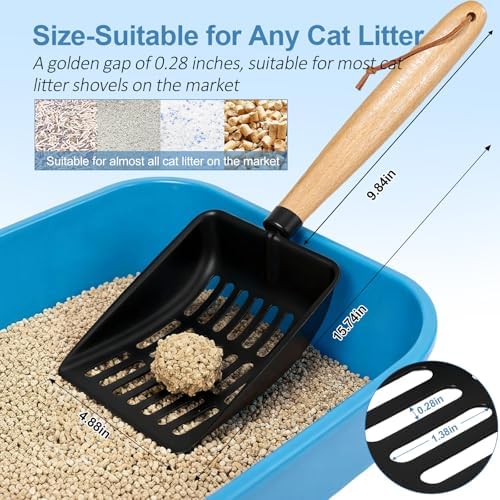 Cat Litter Scoop, Metal Litter Scoop - Image 3