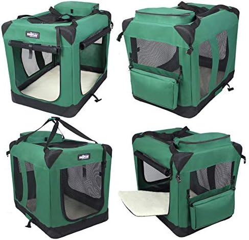 EliteField 3-Door Soft Dog Crate - Image 4