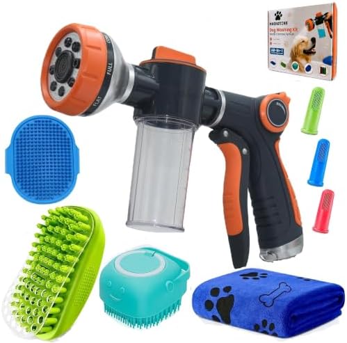 Dog Washing Hose Attachment, Dog Shower Attachment by Maskotiks