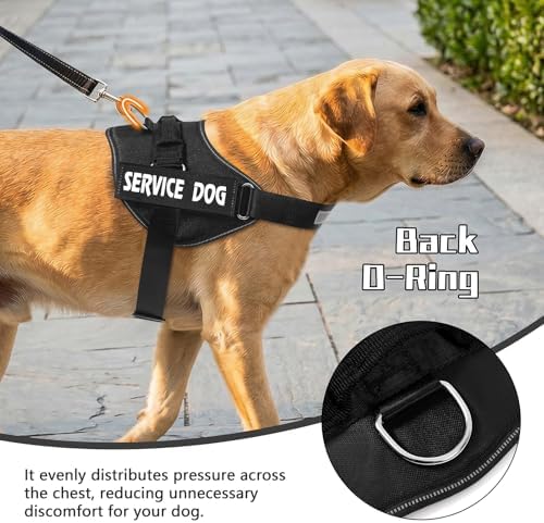 MUMUPET Service Dog Vest, No Pull & Reflective Dog Harness - Image 4
