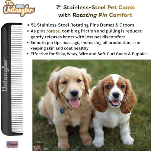 Pet comb for easy mat removal - Image 2