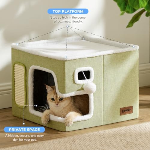ZOMISIA Cat Beds for Indoor Cats - Image 2