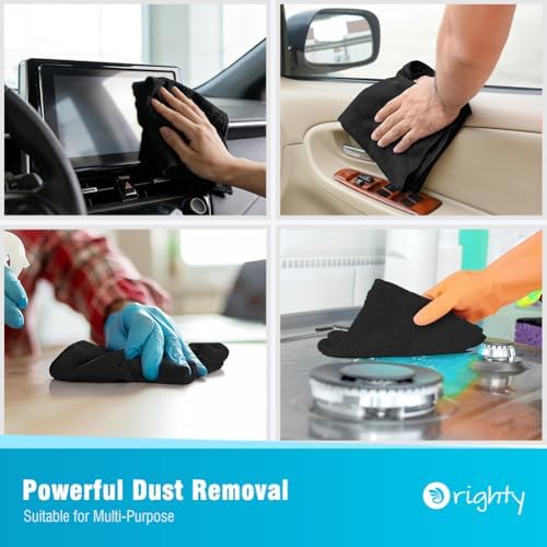 Orighty Microfiber Cleaning Cloth, Cleaning Rags, 24 Pack, 12x11 in - Image 6