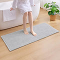 ILANGO Upgraded Waffle Bath Rug 24x48, Super Absorbent Non Slip Bath Mat by ILANGO