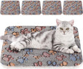 Tuanse 4 Pack Soft Pet Bed Mat Small Dog Crate Fleece by Tuanse