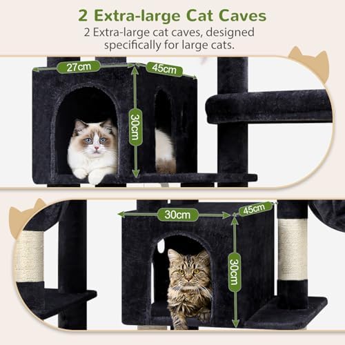 Globlazer 74in Large Sturdy Cat Tree - Image 2