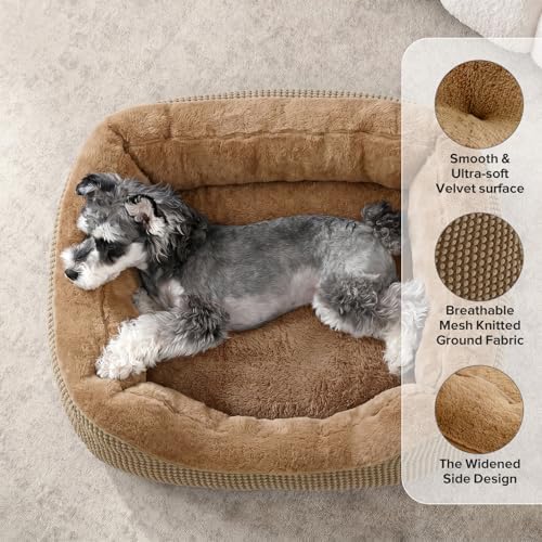 INVENHO Large Dog Bed, Washable Orthopedic Warming Soft Sleeping Durable - Image 2