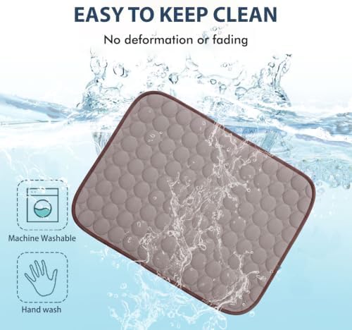 MICROCOSMOS Summer Cooling Mat & Sleeping Pad- Water Absorption Top, EZ Clean - Image 5