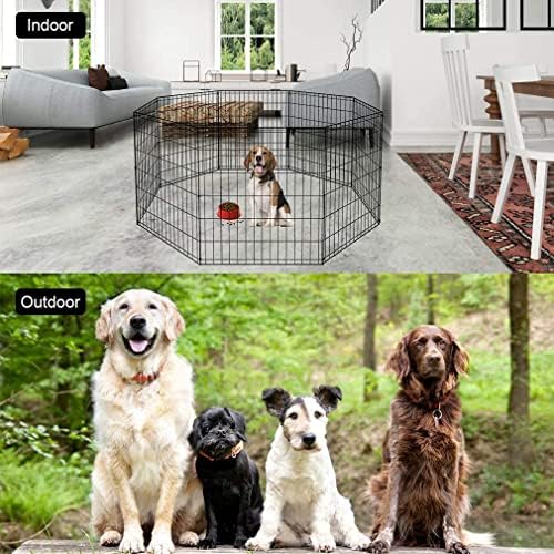 Dog Playpen for Outdoor and Indoor, Pet Playpen for Indoor and Outdoor Dog - Image 3