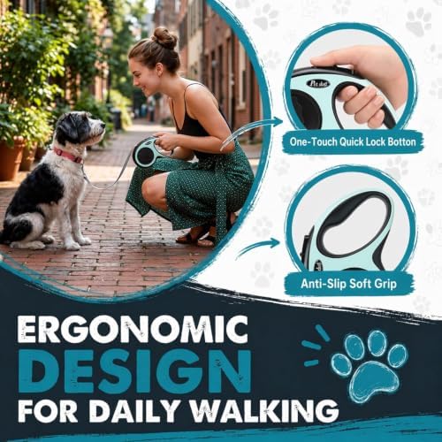 2 in 1 Retractable Dog Leash - Image 3