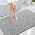 OLANLY Large Bathroom Rugs 47x32, Extra Soft Absorbent Chenille Bath Rugs by OLANLY