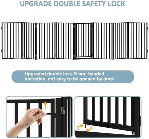 Full Metal Freestanding Dog Gates - Image 4