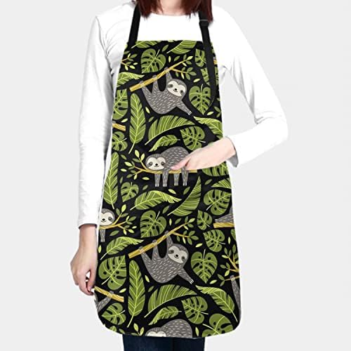 Giwawa Apron Unisex Resistant 33 x 28 inches - Image 3
