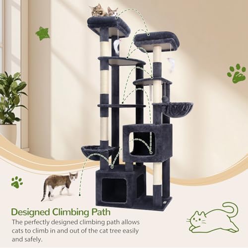 Globlazer S74E Pro Heavy Duty Maine Coon Cat Tree - Image 6
