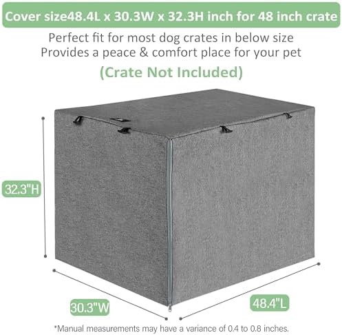 X-ZONE PET Double Door Dog Crate Cover - Image 3