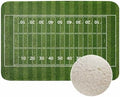 American Football Field Bath Rugs Green Lawn Popular Sports Bathroom Mat Soft by Unknown