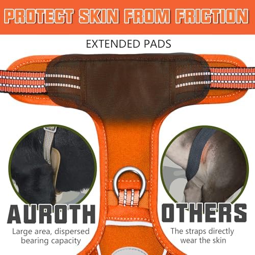 AUROTH Dog Harness for Small Medium Dogs, Tactical No Pull Dog Vest - Image 3