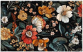 Giwawa Vintage Floral Bath Rug Boho Flower Bathroom Mat Soft Quick Dry Non Slip by Giwawa