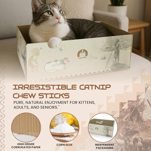 5 Pack Cat Scratching Boards | Reversible Cardboard Cat Scratcher - Image 6