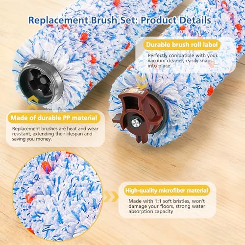 Brush Replacement for Bissell CrossWave Vacuum cleaner 3888A 2306A - Image 3