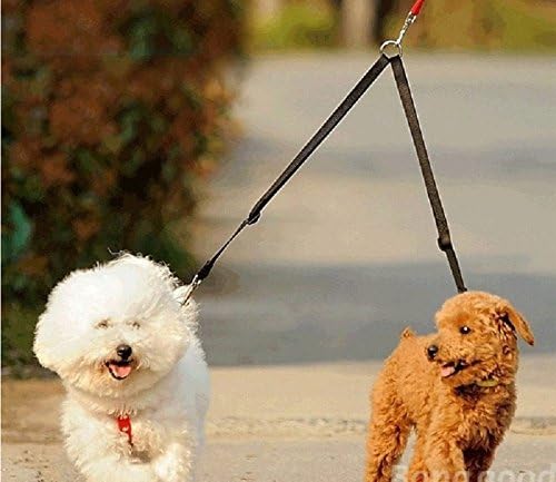 No Tangle Dog Leash Coupler, Dual Double Dog Adjustable Splitter Lead Sturdy - Image 6
