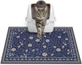 Glittme Cat Litter Mat 24"x15" Non-Slip Washable Trapping Mat by Glittme