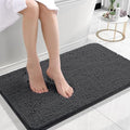 OLANLY Small Bathroom Rugs 24x16, Extra Soft Absorbent Chenille Bath Rugs by OLANLY