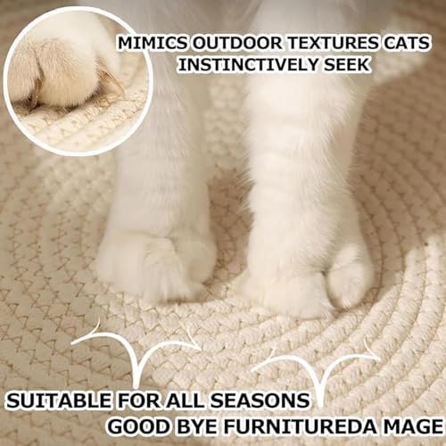 Instinct Basket, Stimuli Handwoven cat Basket Rope Cotton - Image 3