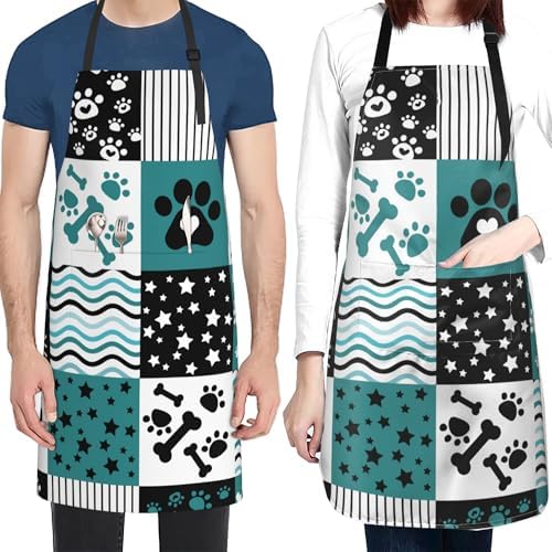 Art Apron with Pocket for Women Men - Image 6