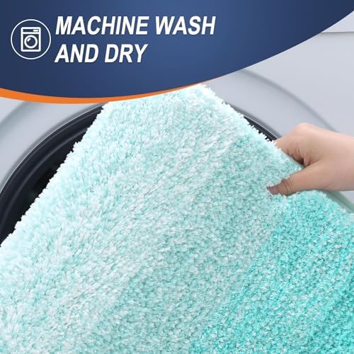 OLANLY Bathroom Runner Rug 47x24, Extra Soft Absorbent Microfiber Bath Rugs - Image 6