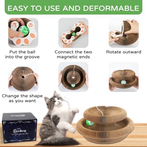 Goosheep Cat Toy Interactive for Indoor Cats Scratcher - Image 4