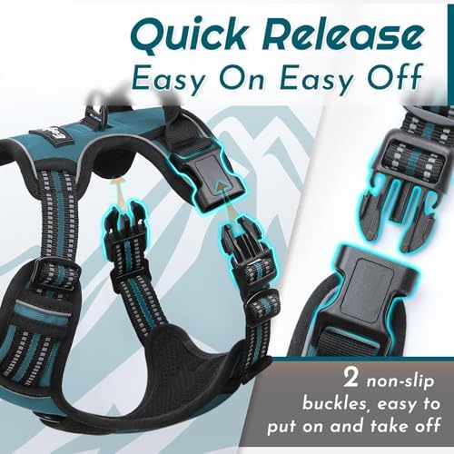 Eagloo Dog Harness for Medium Sized Dogs, No Pull Vest - Image 6