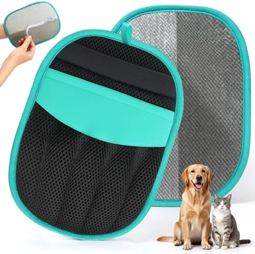 Pet Hair Remover for Dogs Cats: Reusable Five-Finger Static Pet Hair Removal by ACRABROS