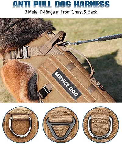 Petnanny Tactical Dog Harness Service Vest - Image 4