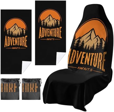 2 Pack Car Towels Seat Cover by Unknown