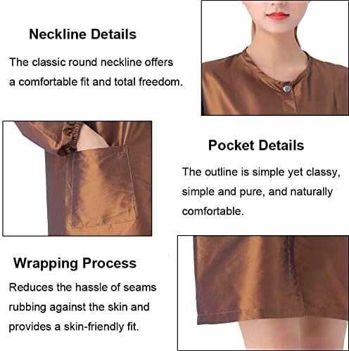 Professional Salon Smock Stylist Jacket Waterproof Hairdresser Cape Barber - Image 3