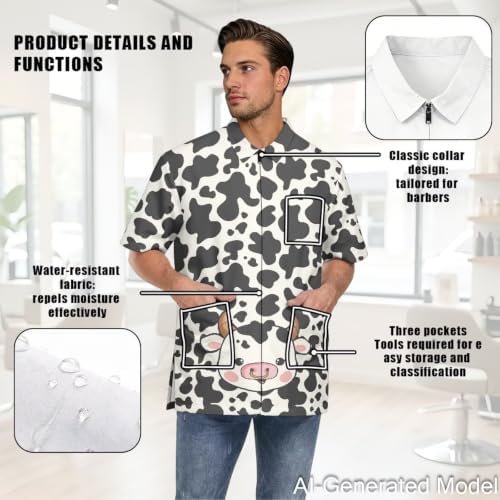 Professional Grooming Smock Unisex, Water Resistant Anti-Static - Image 5