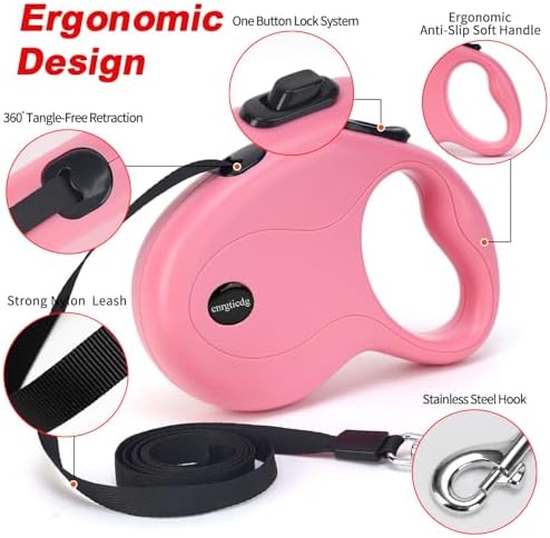 enrgticdg 16Ft Retractable Dog Leash, Light Weight Leash - Image 4